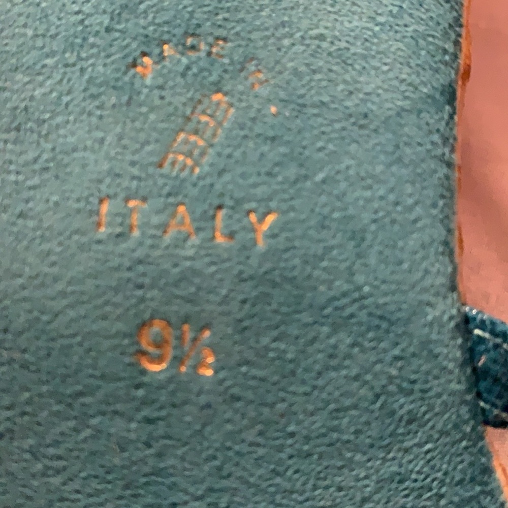 espadrilles size 9.5 aqua or turquoise Super cute sandals! - Picture 3 of 6